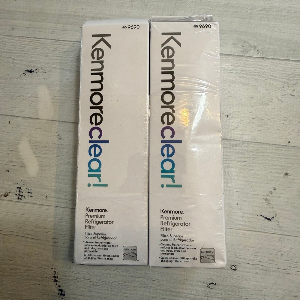Kenmore‎ Clear 46 9690 Replacement Filter Authentic OEM - New 2 pack